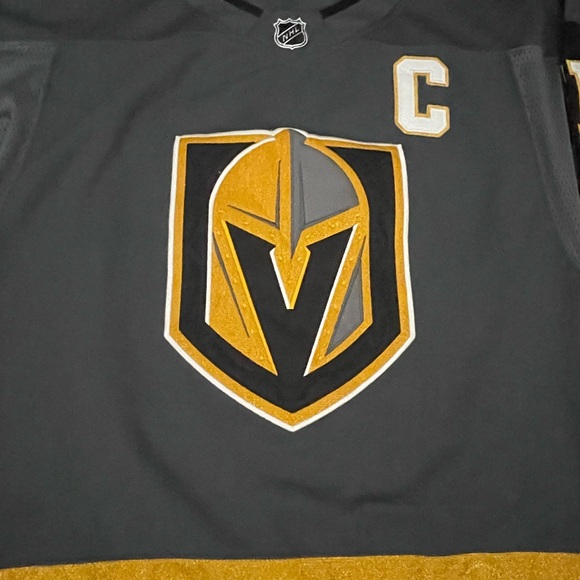 Vegas Golden Knights Mark Stone Jersey Sz Large #61 Climalite Captain - Picture 2 of 9